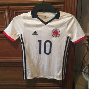 Adidas 2016 James Colombia Home Jersey kids Small